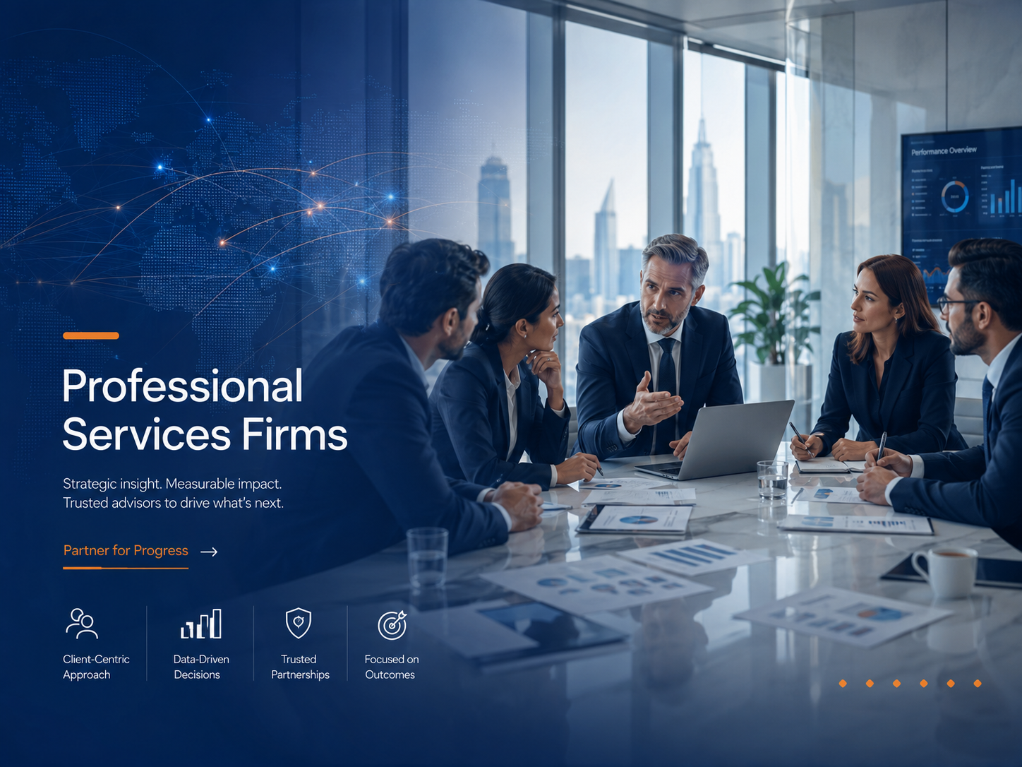 Professional Services Firms advisory sector visual